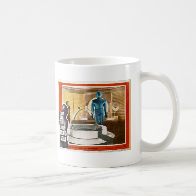 De Café O dia a terra estêve a caneca imóvel (Direita)