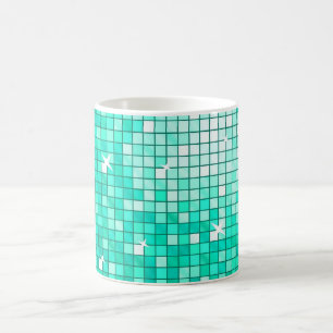 De Café O disco telha a caneca do Aqua