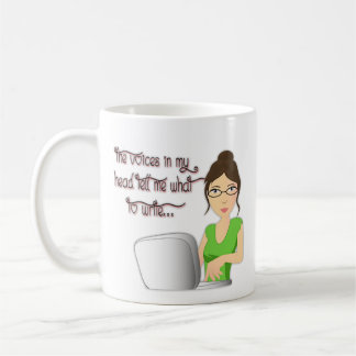 De Café O escritor exprime a caneca