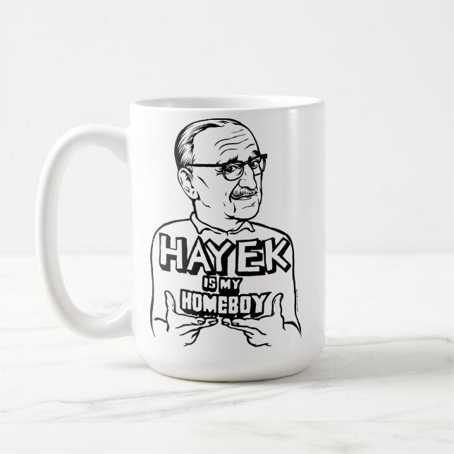 De Café O FA Hayek é minha caneca do ficar em casa (Esquerda)