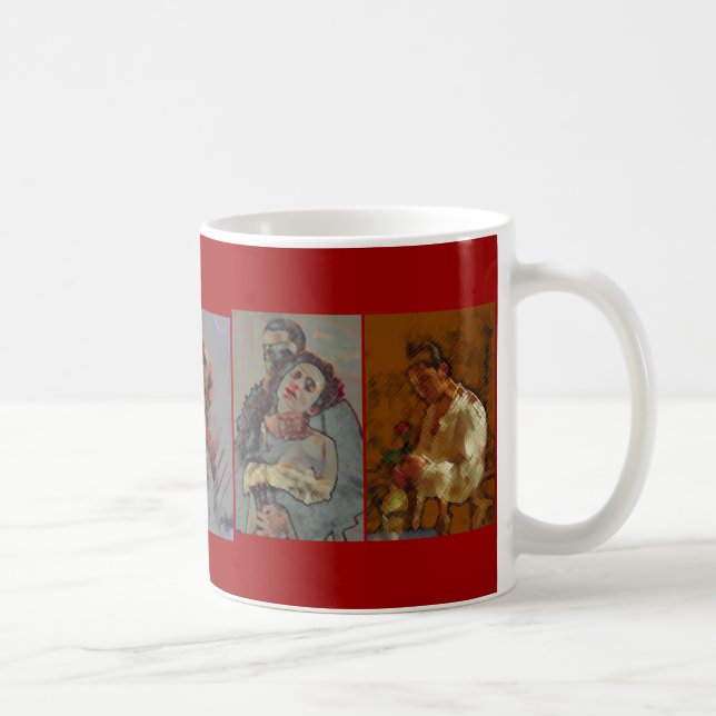 De Café O fantasma beija a caneca (Direita)