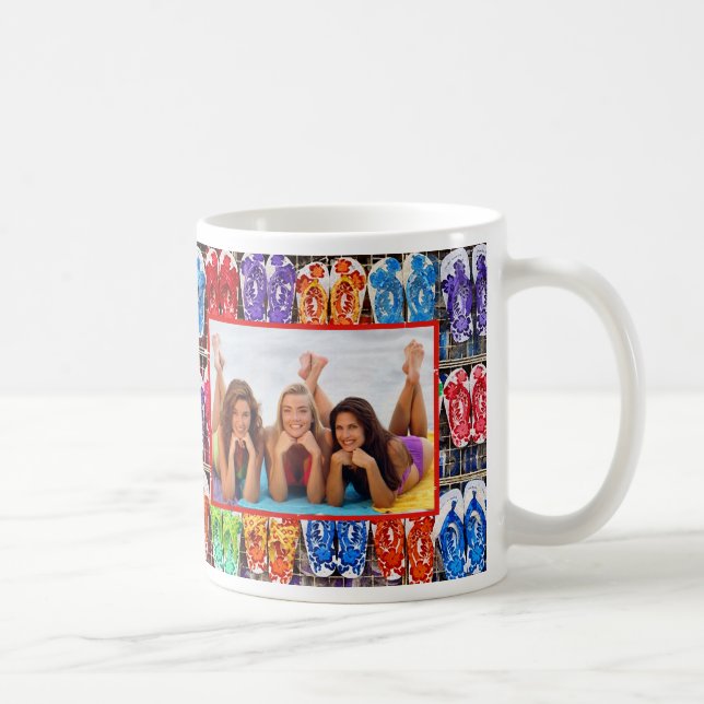 DE CAFÉ O FLIP-FLOP ADICIONA SUA PRÓPRIA CANECA DA FOTO (Direita)