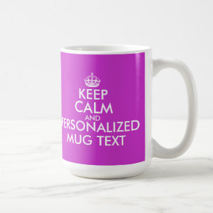 De Café O fúcsia mantem o texto calmo da caneca