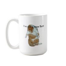 O gato I've obteve uma caneca agradável do bumbum