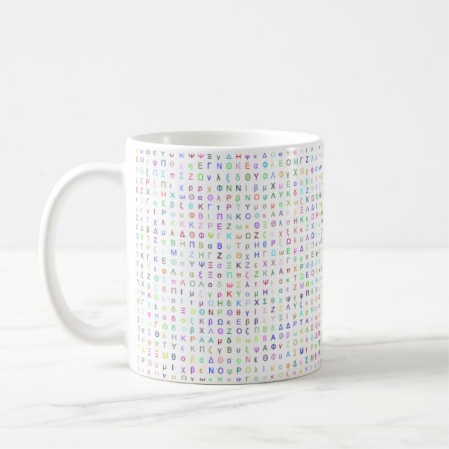 De Café O grego rotula a caneca 11oz (Esquerda)