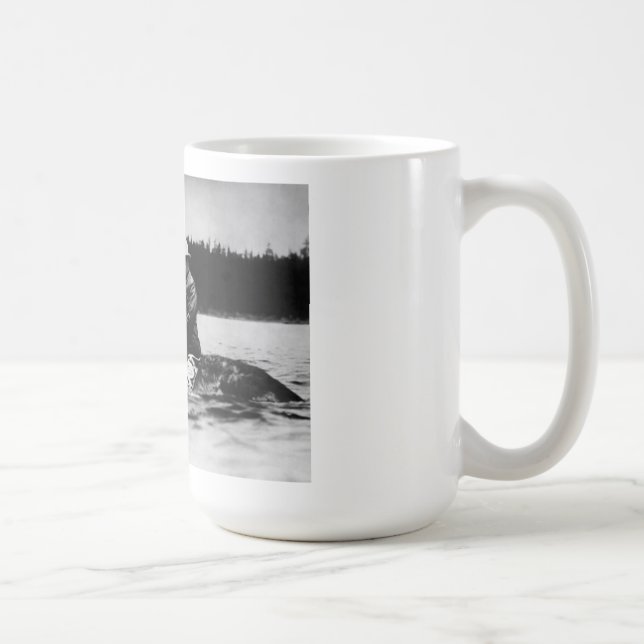De Café O homem. A legenda. A caneca (Direita)