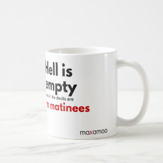 De Café O inferno é caneca vazia