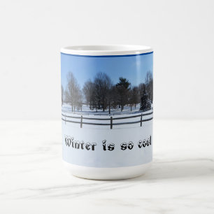 De Café O inverno é tão legal - caneca