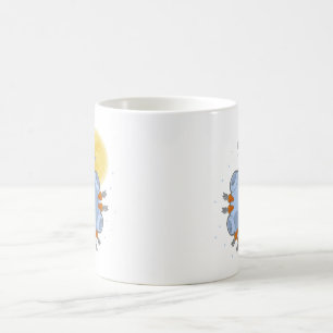 De Café O lado escuro da caneca da lua