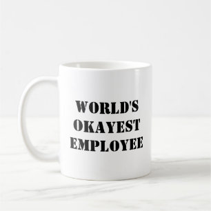 De Café O mais agradável funcionário do mundo é a caneca e