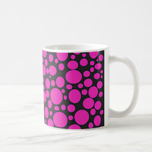 De Café O Mar Negro do rosa quente borbulha caneca