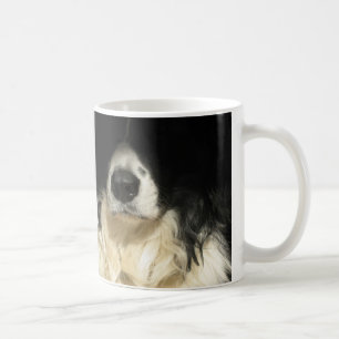 De Café O nariz do cão fecha a caneca