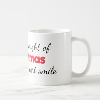 De Café O Natal faz minha caneca do sorriso do coração