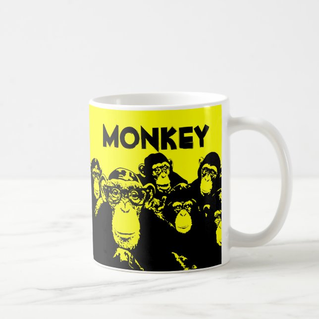 De Café O o do grupo Monkeys a caneca (Direita)