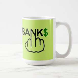 De Café O pássaro da caneca que lança bancos corrompe