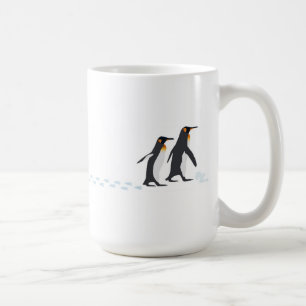 De Café O pinguim imprime a caneca