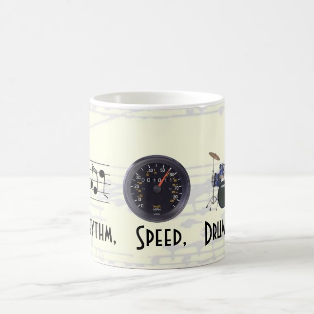 De Café O ritmo, velocidade, rufa a caneca (Centro)