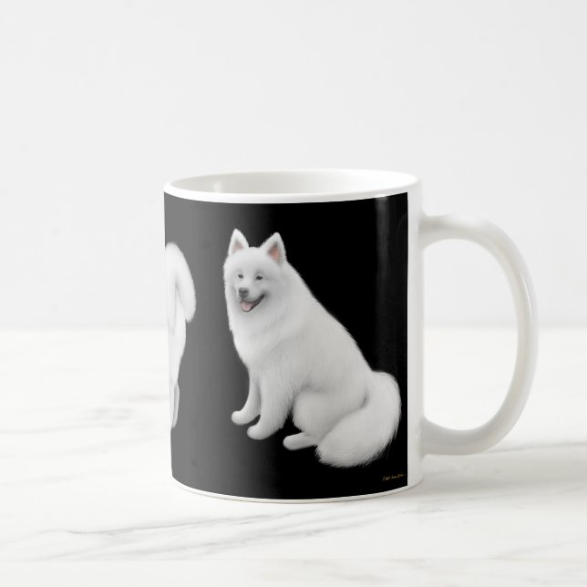 De Café O Samoyed persegue a caneca (Direita)