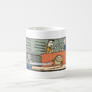De Café O sapo do pântano ousa a caneca do golfe