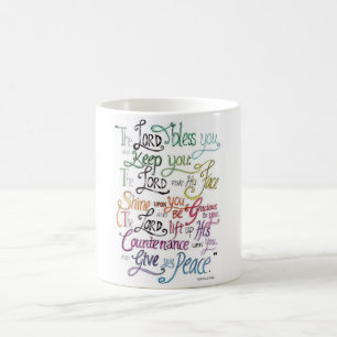 De Café O senhor Bênção e mantem-no caneca clássica