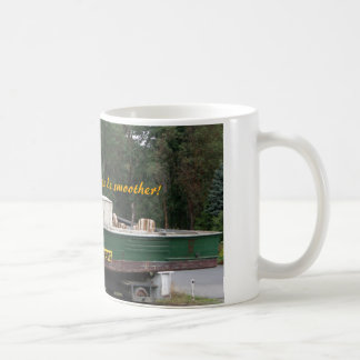 De Café O Smoother cruza caneca engraçada