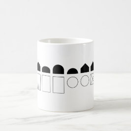 De Café O telhado forma a caneca