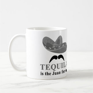 De Café O Tequila é o Juan para mim caneca