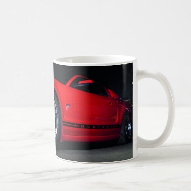 De Café O vermelho picou a caneca (Direita)