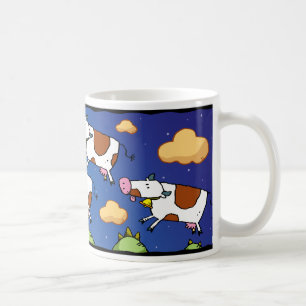 De Café O vôo dos desenhos animados acobarda a caneca