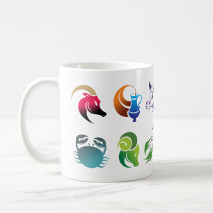 De Café O zodíaco assina a caneca