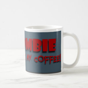 De Café O zombi bebeu meu café! Caneca