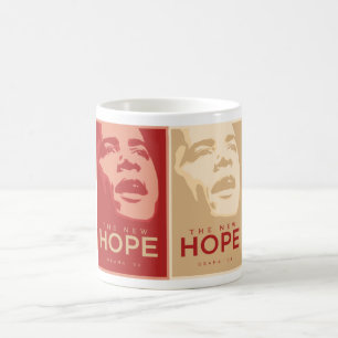 De Café Obama "a caneca da esperança nova" -
