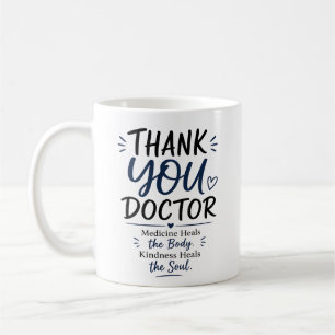De Café Obrigado Caneca Médico – A Medicina Cura o Corpo