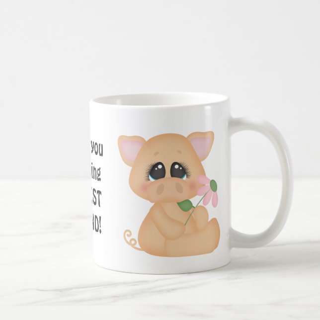 De Café Obrigado sendo minha caneca do melhor amigo (Direita)