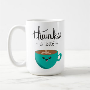 De Café Obrigado uma caneca latina