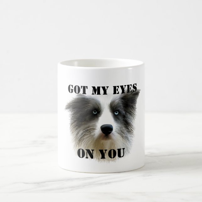 De Café Obteve a meus olhos em você a caneca (Centro)