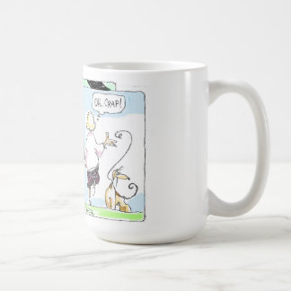 De Café Oh caneca do EXCREMENTO