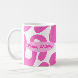 De Café Olá, Querido! Caneca Rosa