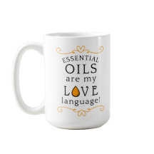 Óleos São Minha Linguagem do Amor Caneca Amarelo/D