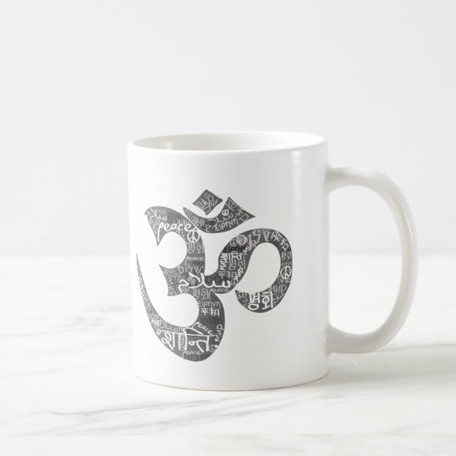 De Café OM - caneca da paz (Direita)