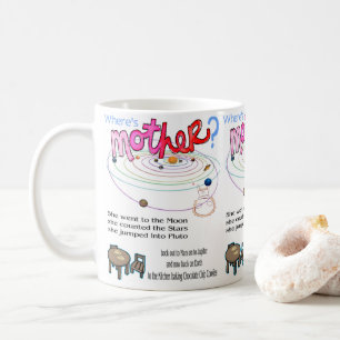 De Café Onde está a mamãe, caneca especial