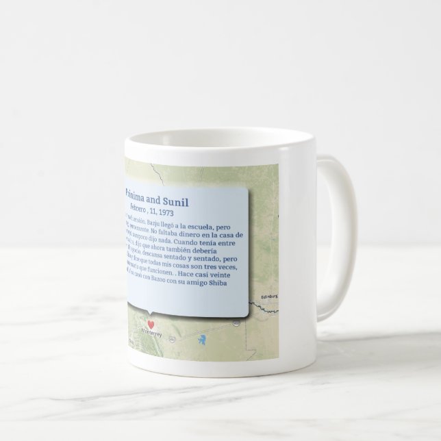 De Café Onde nós encontramos a caneca (Frente Esquerda)
