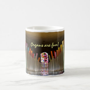 De Café Órgãos são divertidos! caneca
