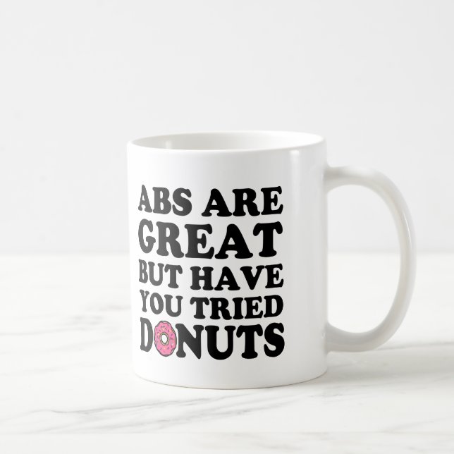 De Café Os Abs são grandes mas têm-no caneca engraçada (Direita)