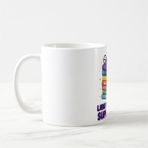 De Café Os Bibliotecários São Super-Heróis Livros Caneca d