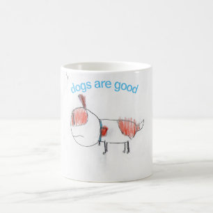 De Café os cães são boa caneca