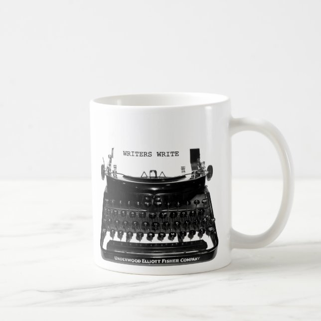 De Café Os escritores escrevem a caneca (Direita)