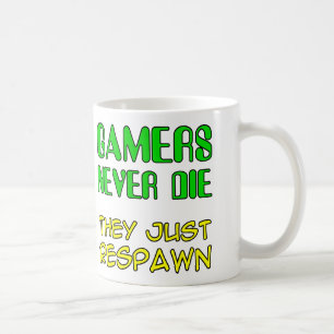 De Café Os Jogadores Nunca Morrem Eles Ressuscitam Caneca 