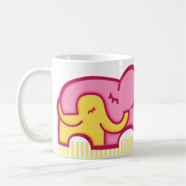 De Café Os melhores elefantes do mundo abraçam a caneca