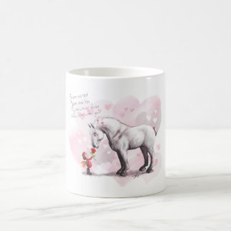 De Café Os rosas são caneca vermelha